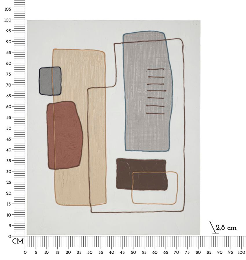 Slika PAINT -B- cm 80X2,8X100