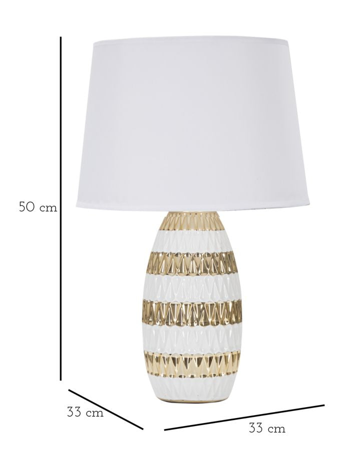 Stolna lampa OAKLEY 50x33x33 cm