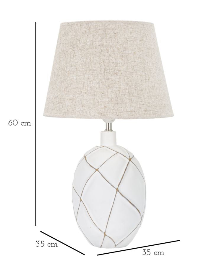 Stolna lampa FRIDA 60x35x35 cm