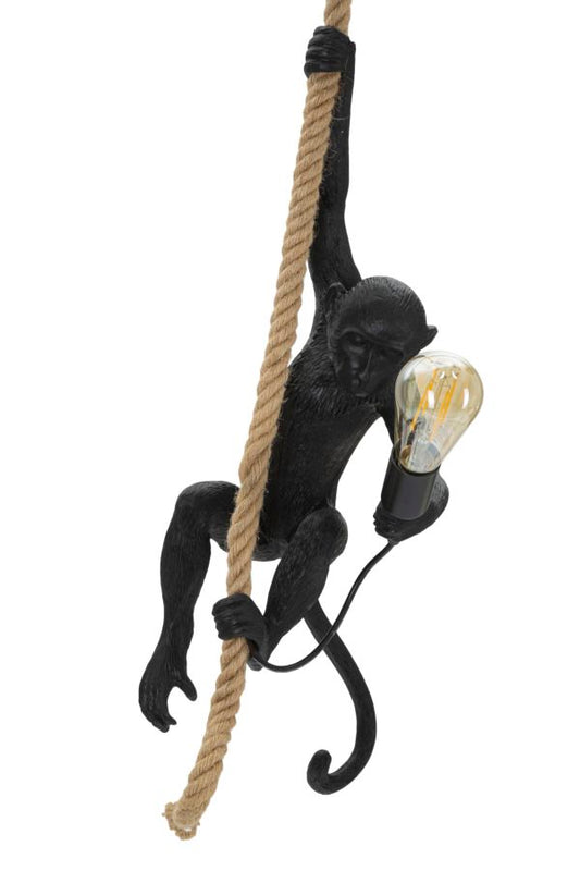 Svjetiljka stropna MONKEY BLACK Ø 27x32x60 cm