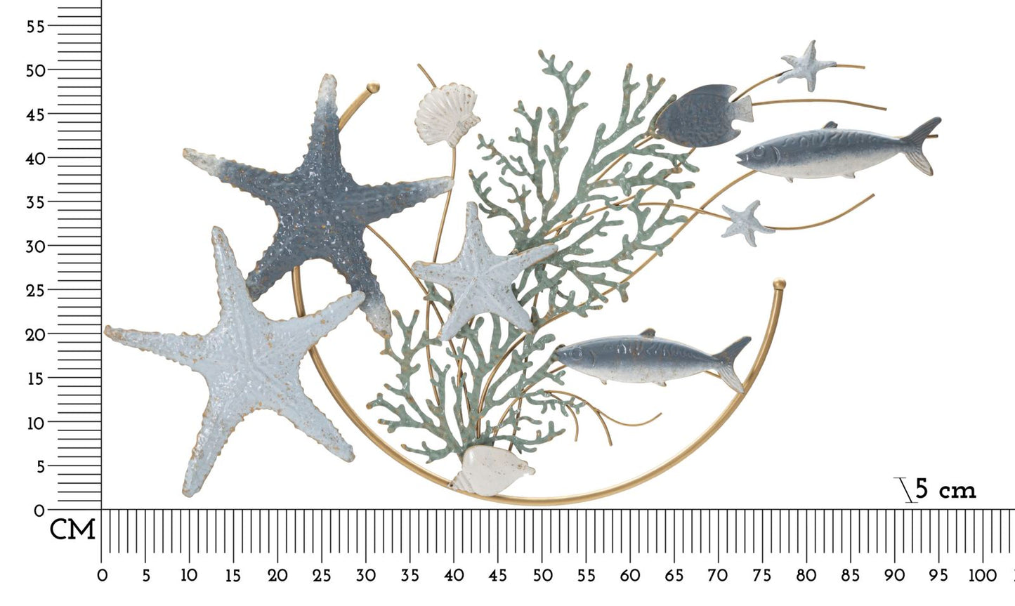 Zidna dekoracija SEA STAR 95,3x5x53,3 cm