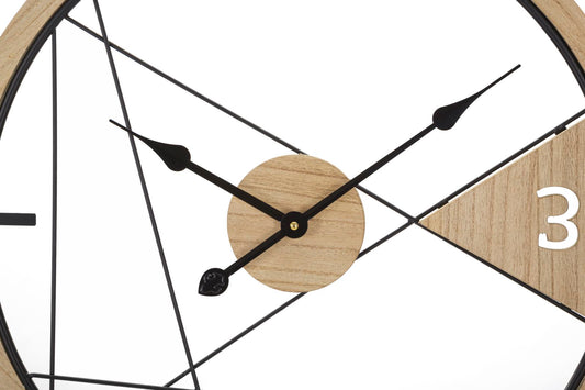 Zidni sat GEOMETRIC DESIGN Ø 60X2,5 cm