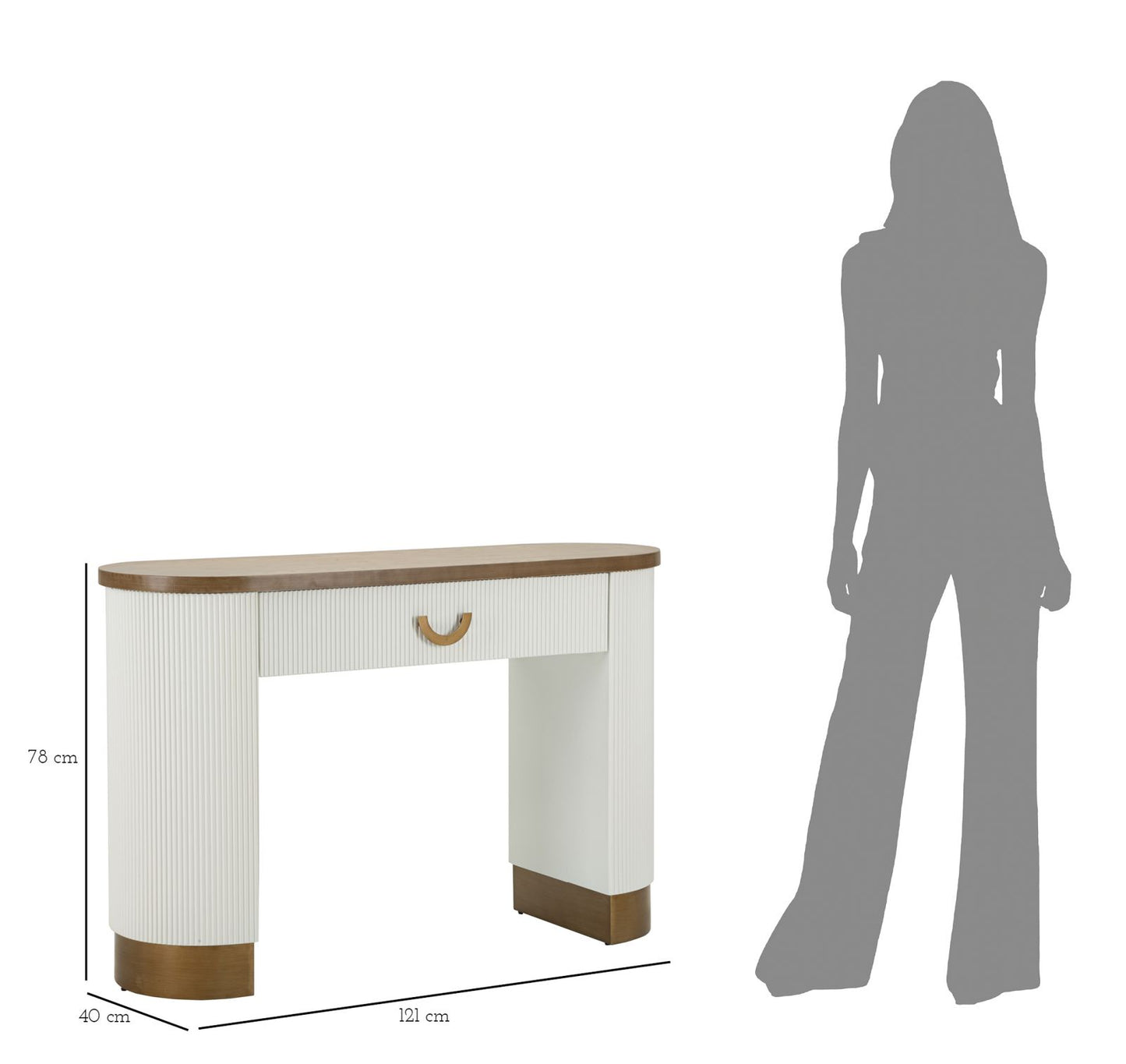 Komoda TOLOSA 121X40X78 cm