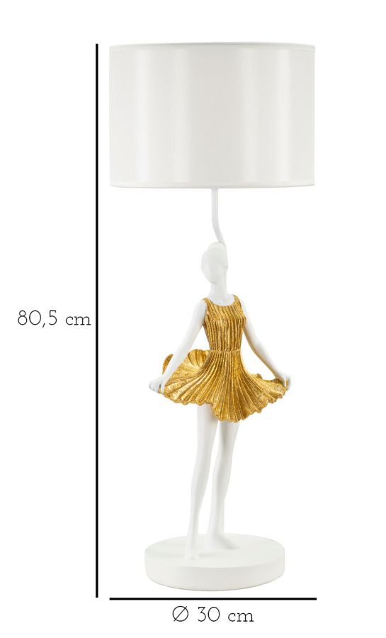 Stolna lampa KIMORA 90,5x30x30 cm