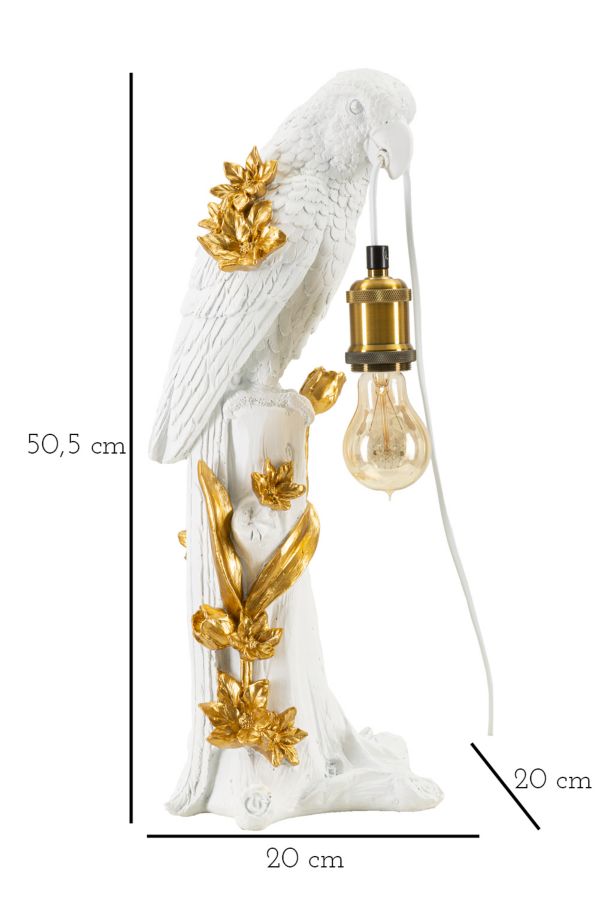 Stolna lampa MICHELLE 50,5x20x20 cm
