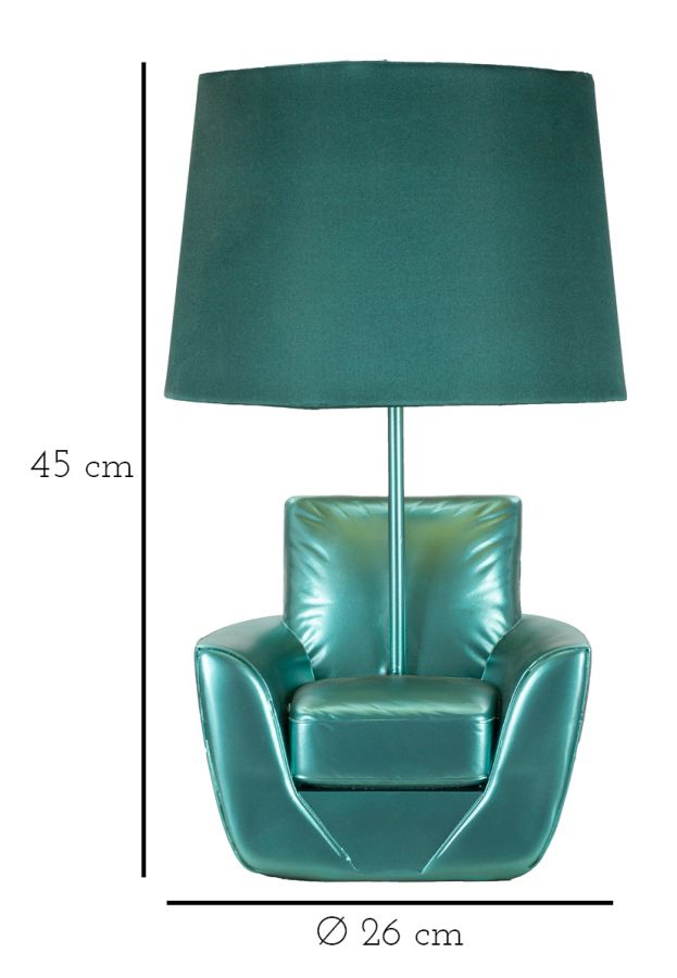Stolna lampa LAURYN 43x26x26 cm
