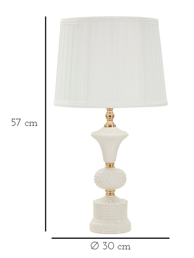 Stolna lampa ELINA 57x30x30 cm