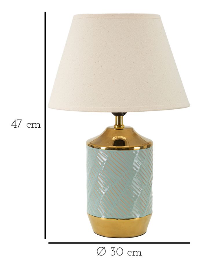 Stolna lampa WILLIAM 47x30x30 cm