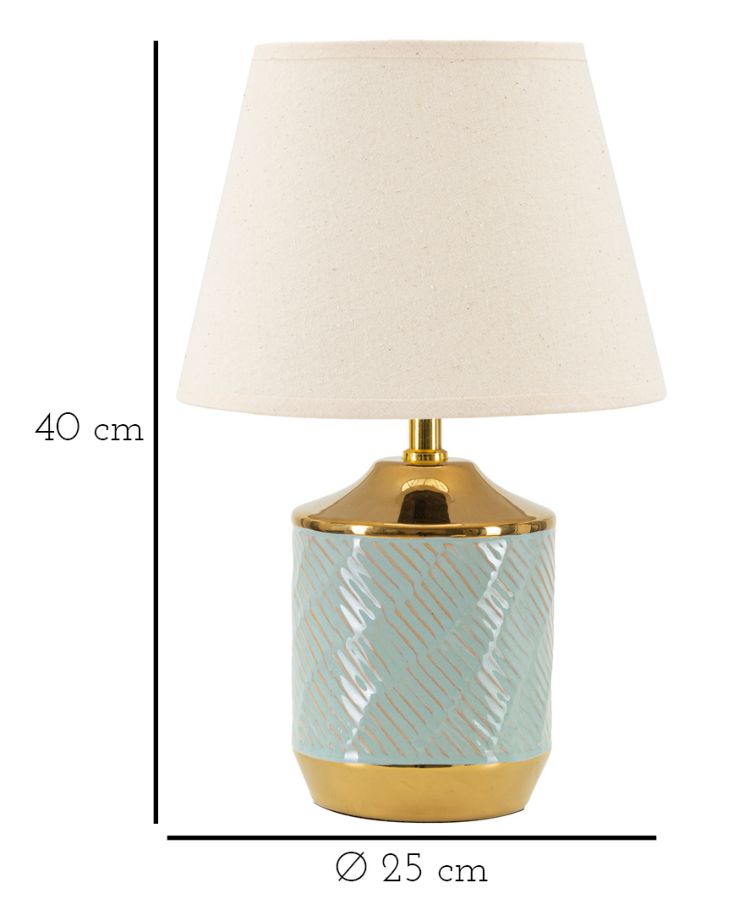 Stolna lampa JAYLENE 40x25x25 cm