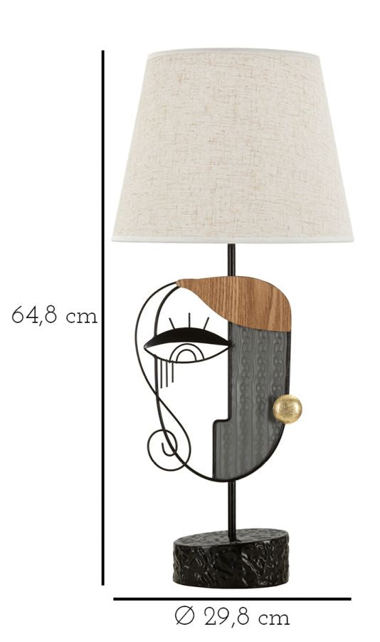 Stolna lampa MARIAH 64,8x29,8x29,8 cm