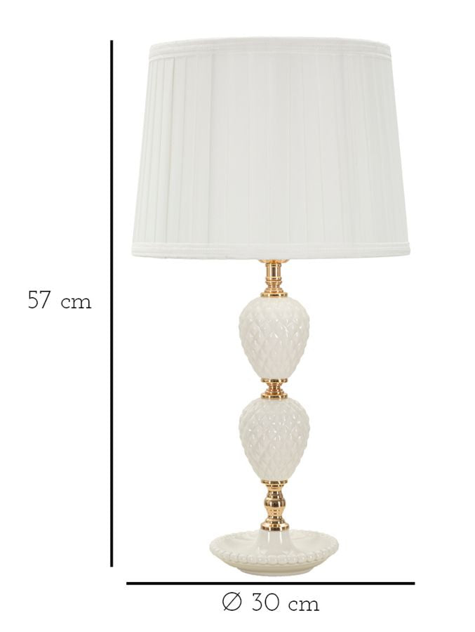 Stolna lampa EMERALD 57x30x30 cm