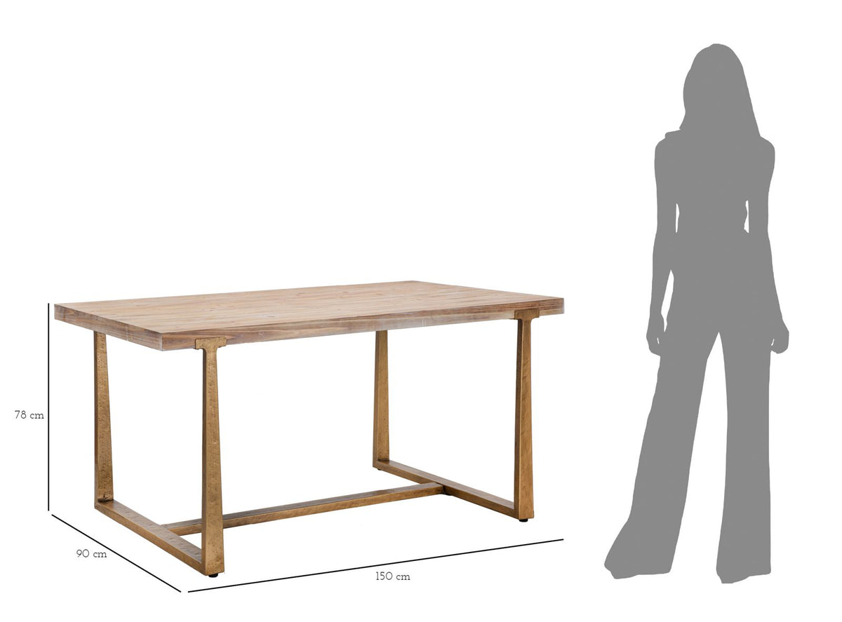Blagovaonski stol KARSYN 78x150x90 cm