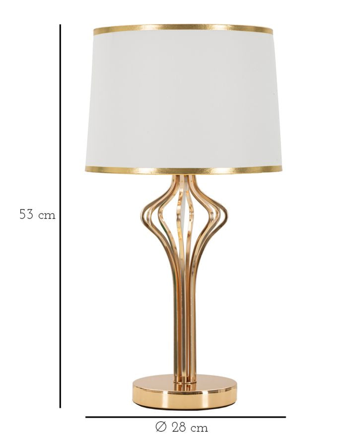 Stolna lampa ESTELLE 53x28x28 cm