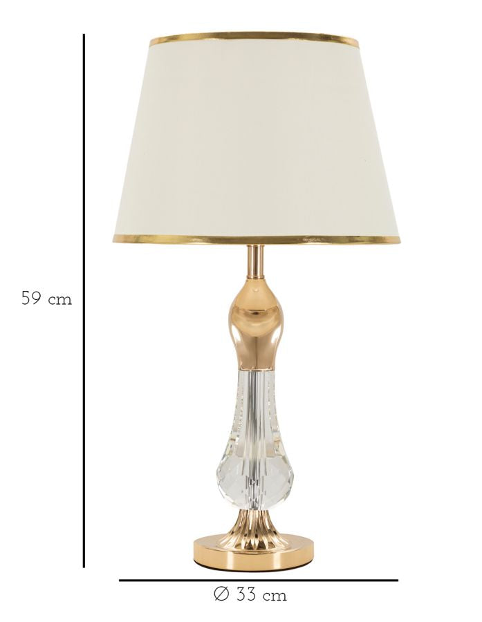 Stolna lampa ASHLYN 59x33x33 cm