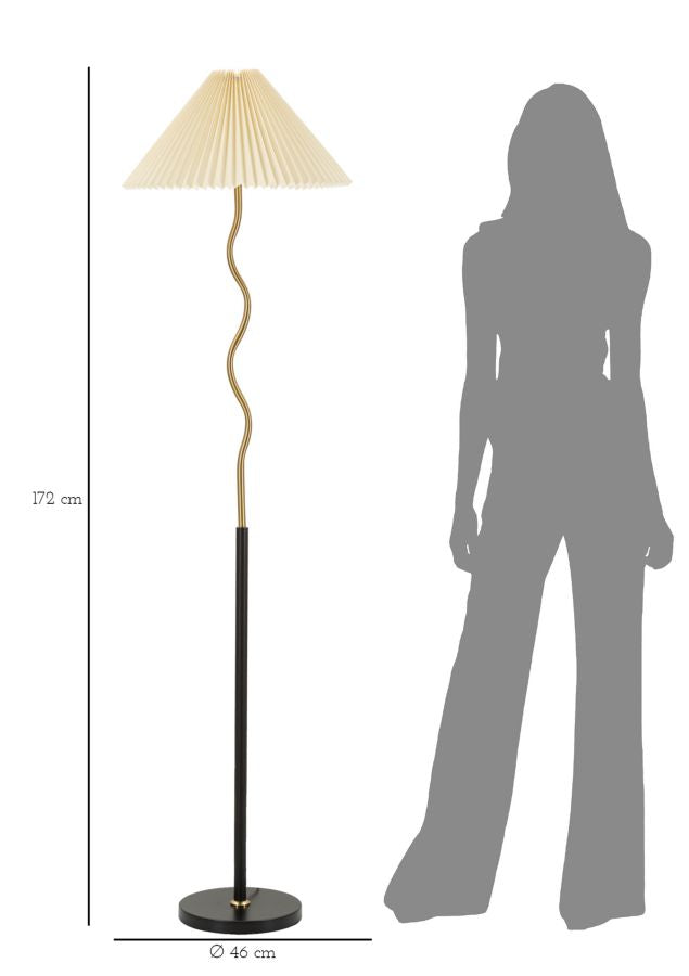 Podna lampa LIVIA 172x46x46 cm