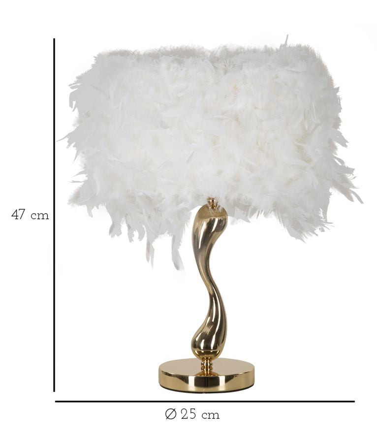 Stolna lampa PAULINA 47x25x25 cm