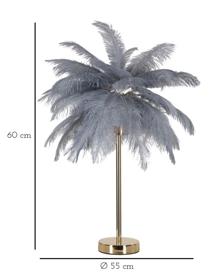 Stolna lampa ZOIE 55x40x40 cm