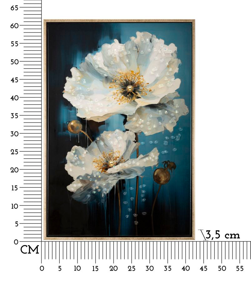 Zidni tisak/slika HAVEN 62x42x3,5 cm