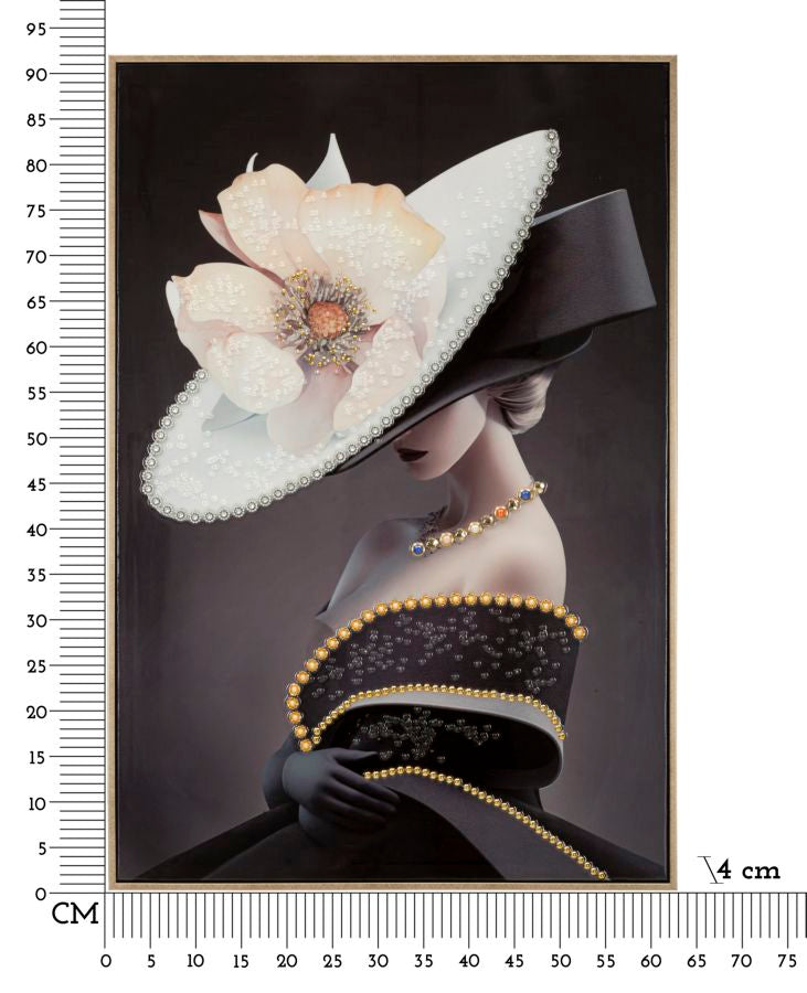 Zidni tisak/slika ADDISON 92x62x4 cm