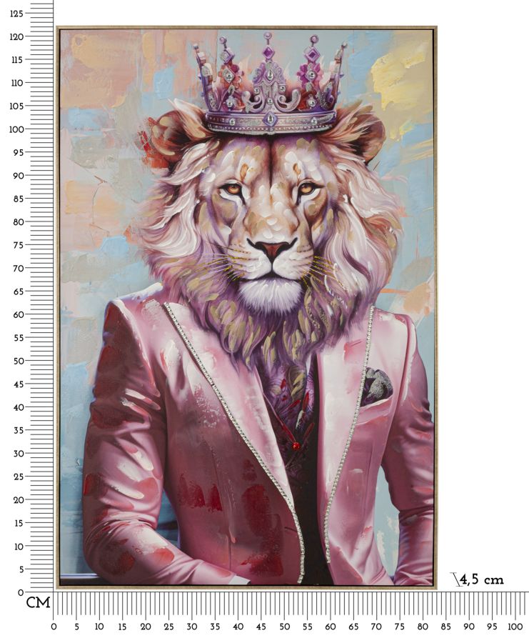 Zidni tisak/slika JAYLA 122x82x4,5 cm