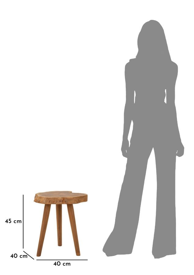 Tabure GISELLE 45x38x38 cm