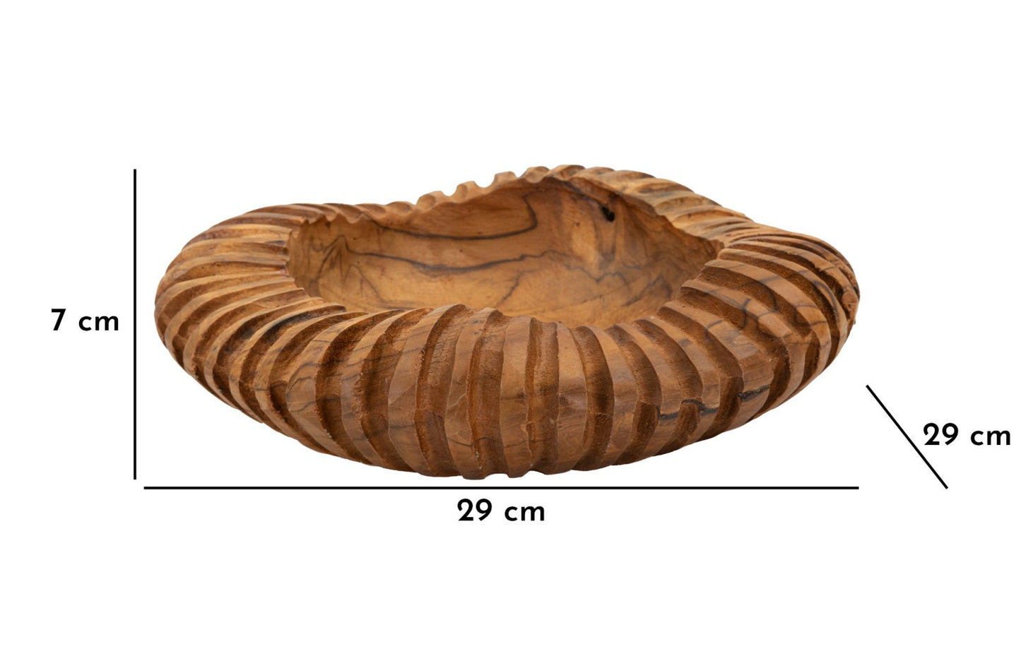 Dekoracija AMIRAH 7x29x29 cm