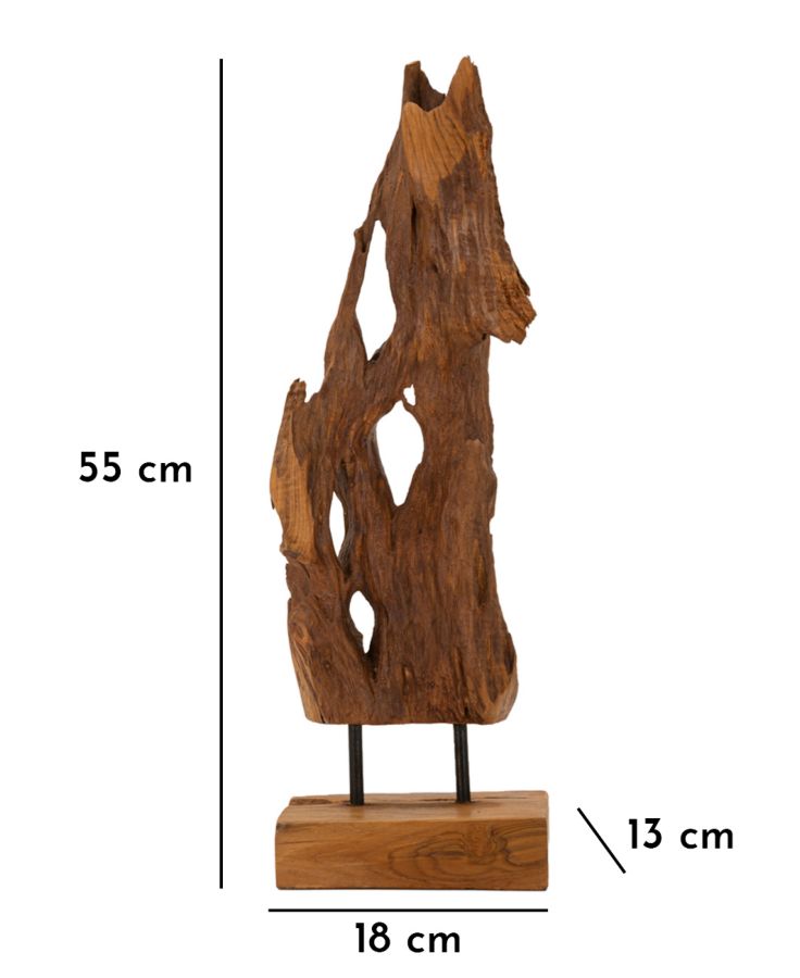 Dekoracija EMORY 55x18x13 cm