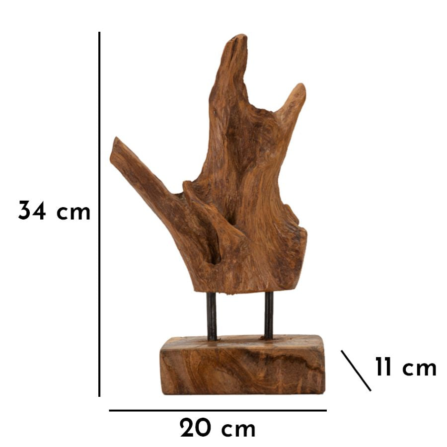 Dekoracija STORMI 34x20x11 cm