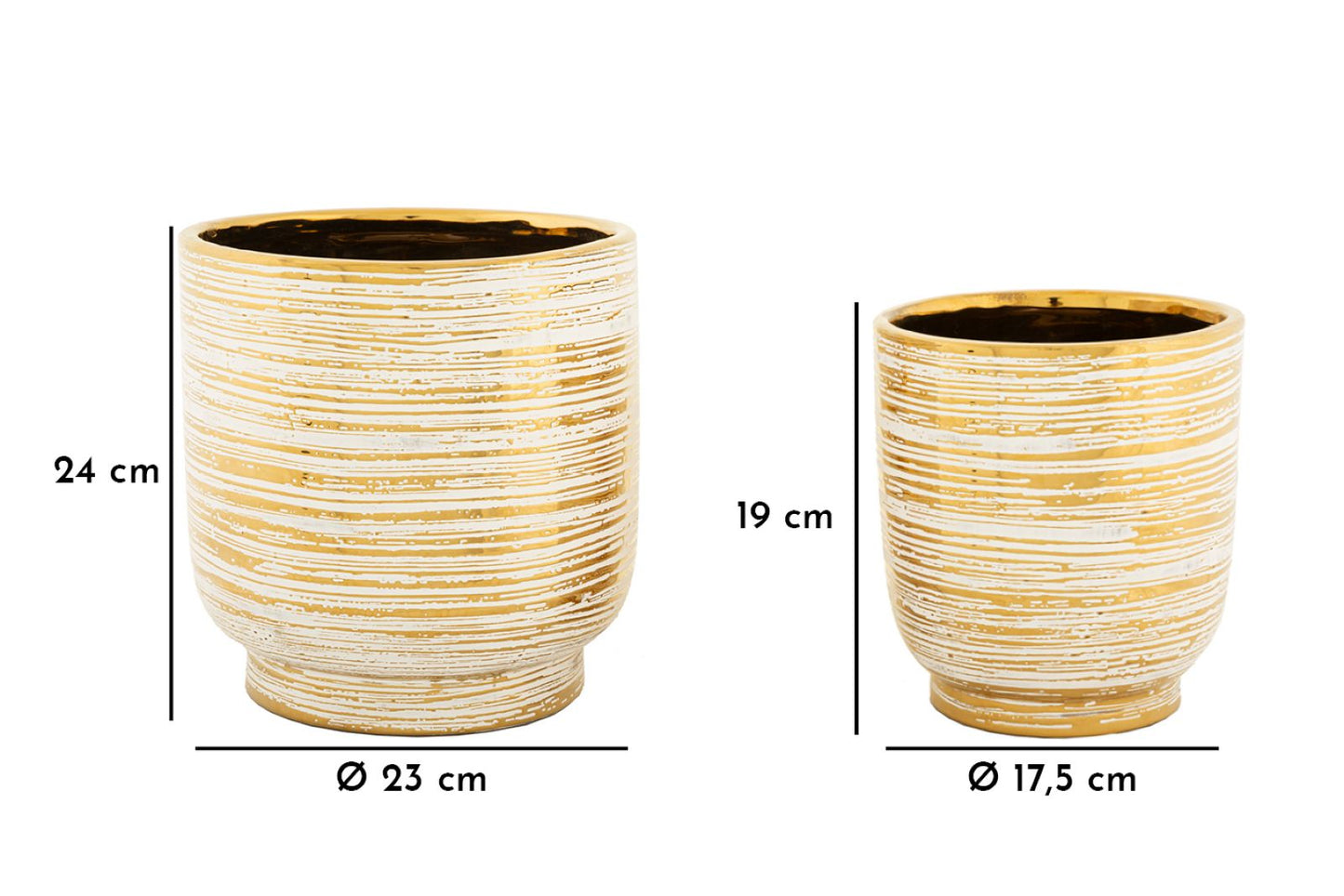 Vaza JESEN ø 23x24-17,5x19 cm