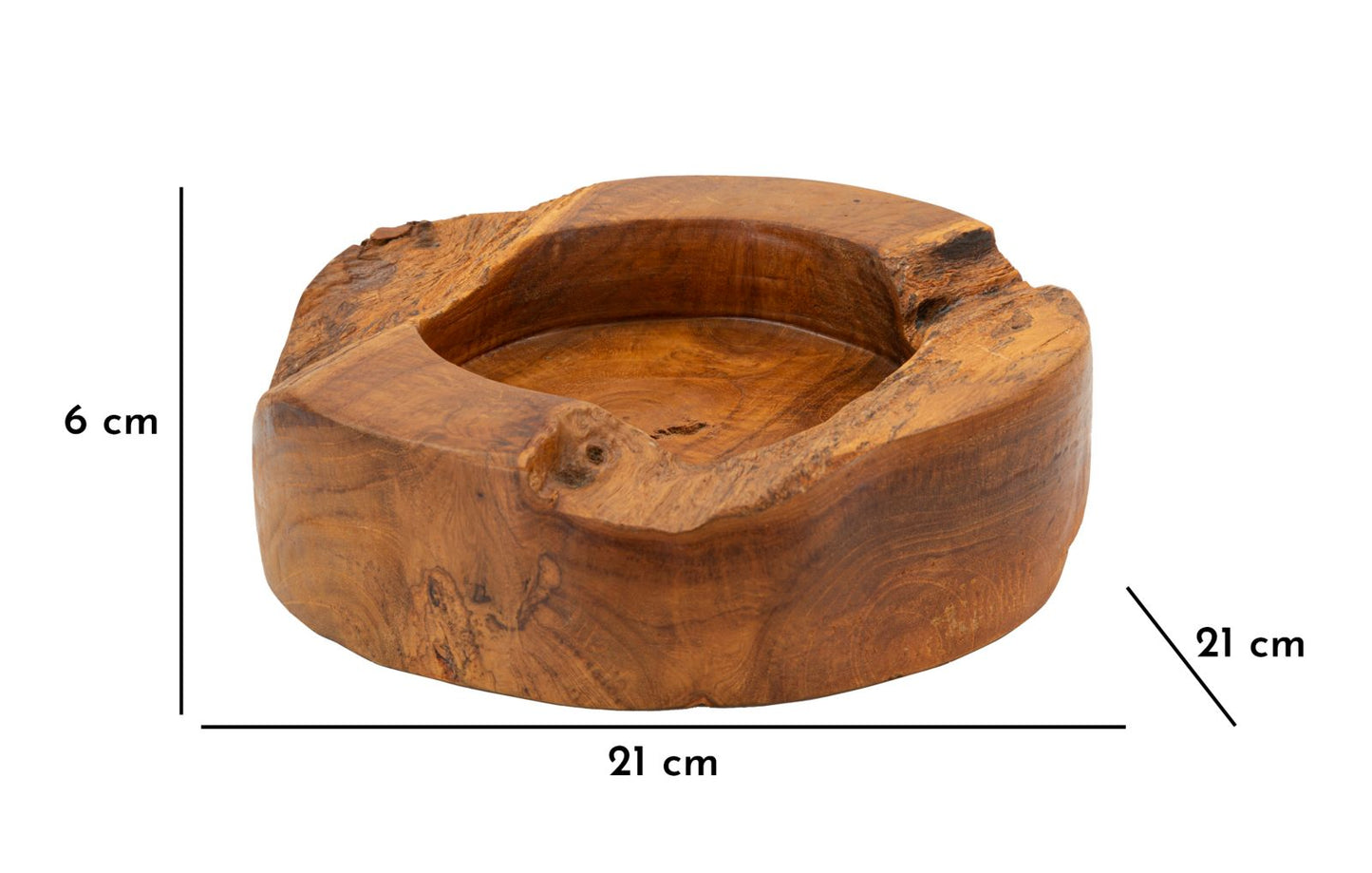 Dekoracija MICAH 6x21x21 cm