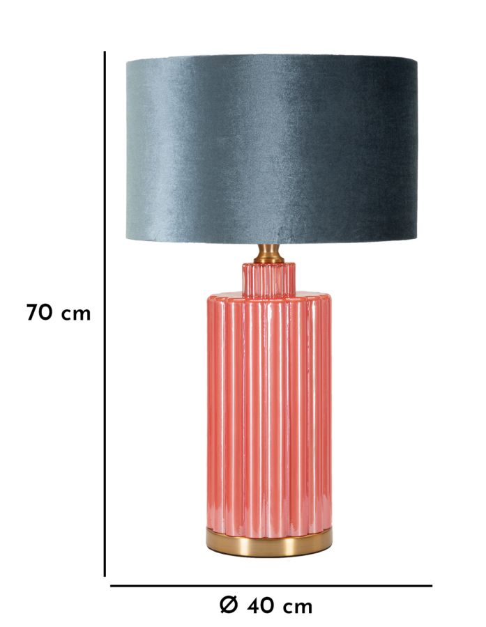 Stolna lampa ISABELA 70x40x40 cm