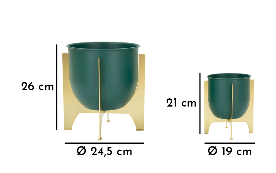 Držač za vazu NANCY ø 24,5x26-19x21 cm