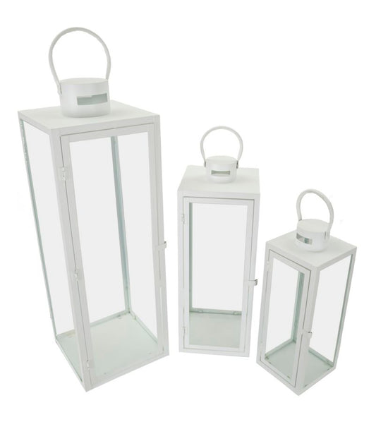 Dekoracija RAQUEL 22x22x66-18x18x49,5-14x14x39 cm