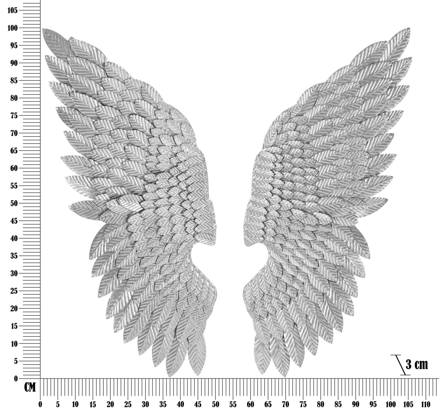 Zidni ukras WHITLEY 100x37,5x3 cm