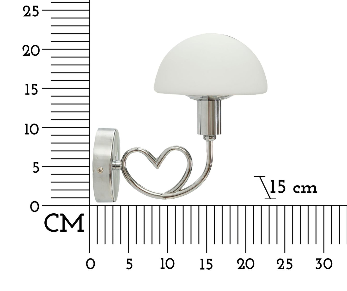Zidna lampa COOPER 22x23x15 cm