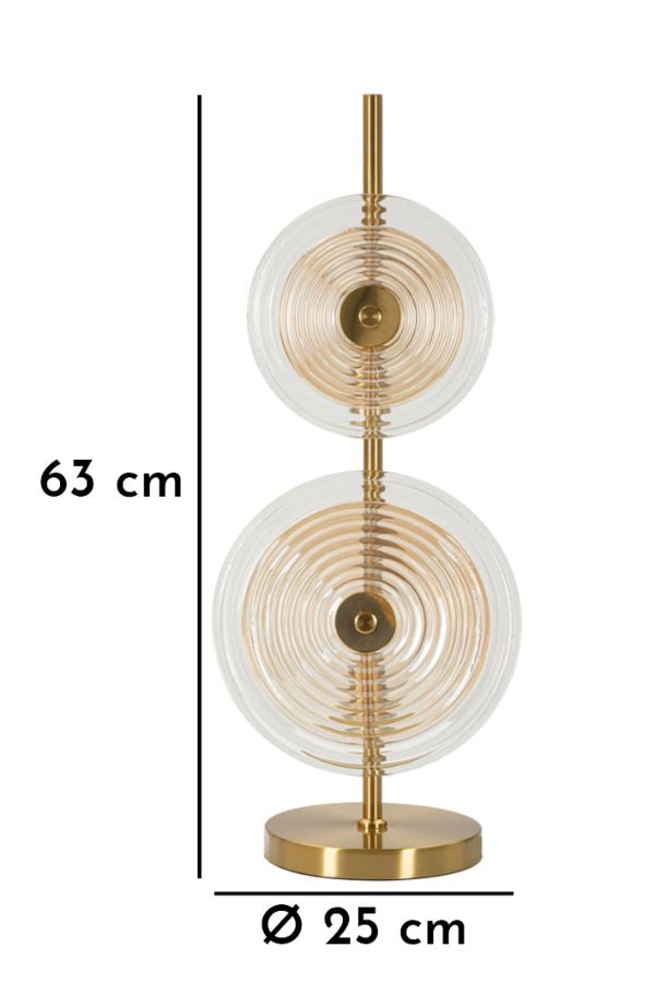 Stolna lampa MEREDITH 63x25x25 cm