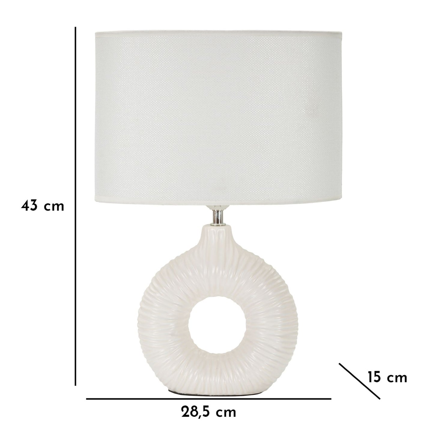 Stolna lampa ELIZA 43x28,5x15 cm
