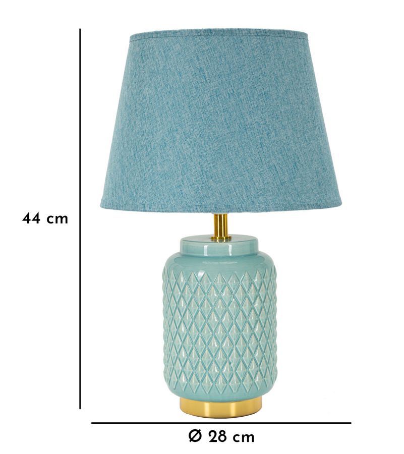 Stolna lampa IRIS 44x28x28 cm