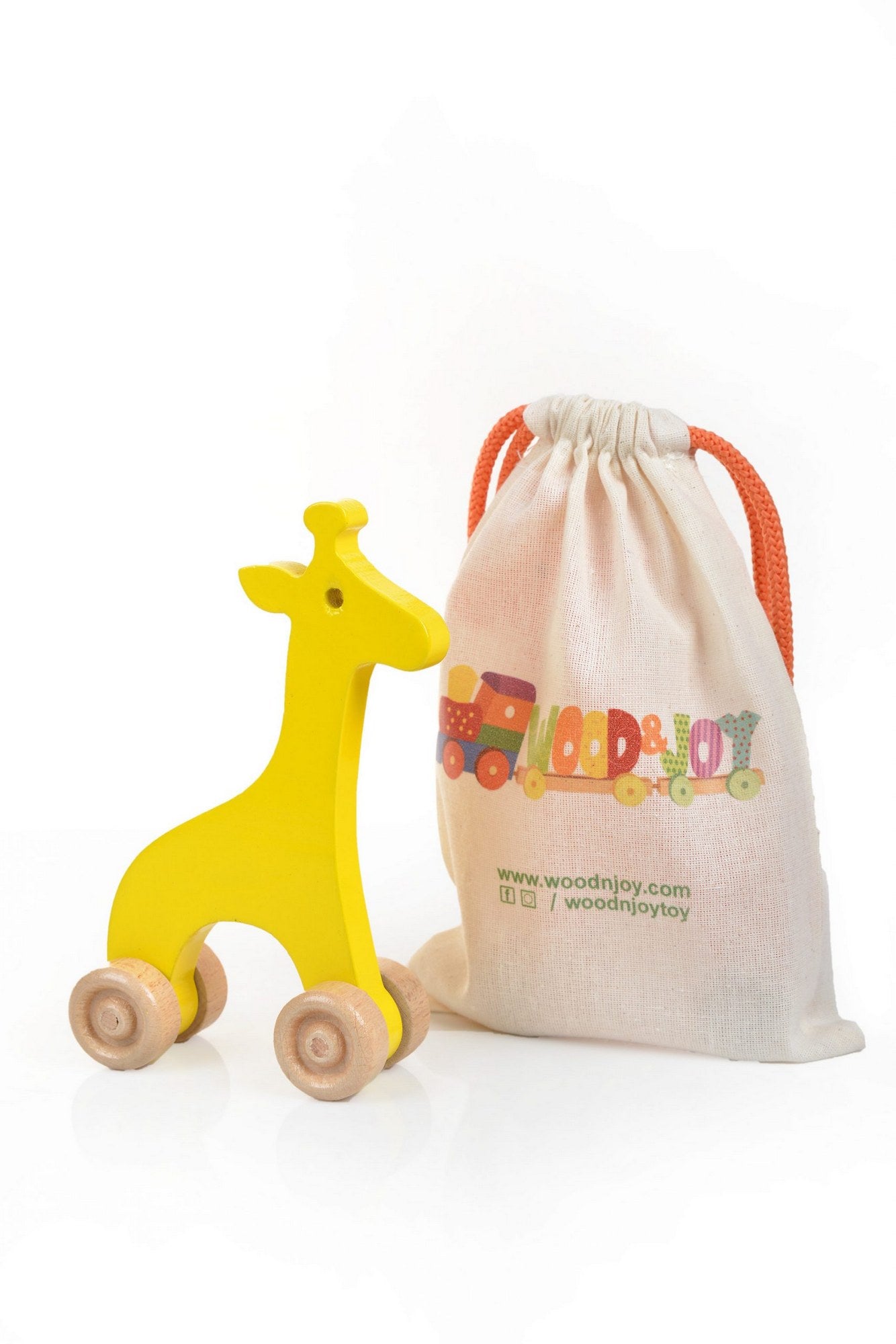 Igračka Giraffe - Yellow