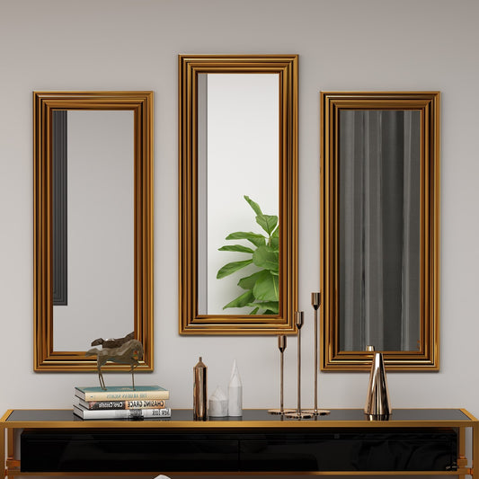 Set ogledala (3 komada), bronca, Lavia - Bronze