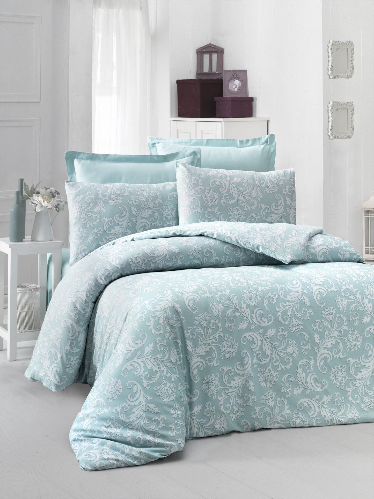 Posteljina Ranforce set, Verano - Mint