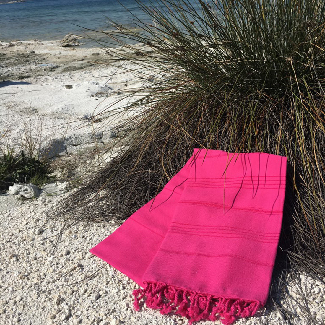 Ručnik za plažu Sultan - Fuchsia