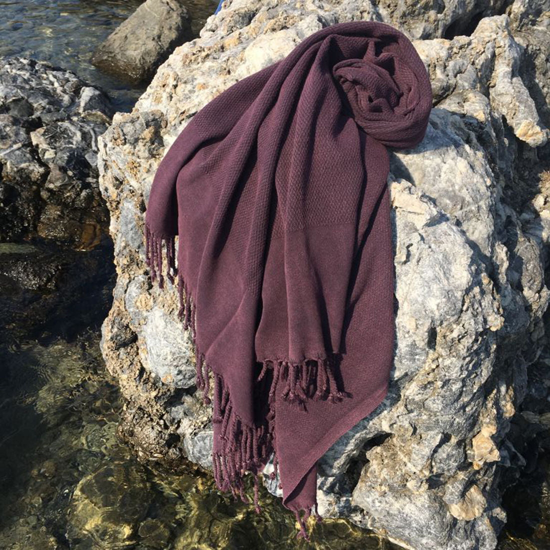 Ručnik za plažu Taslanmis - Damson
