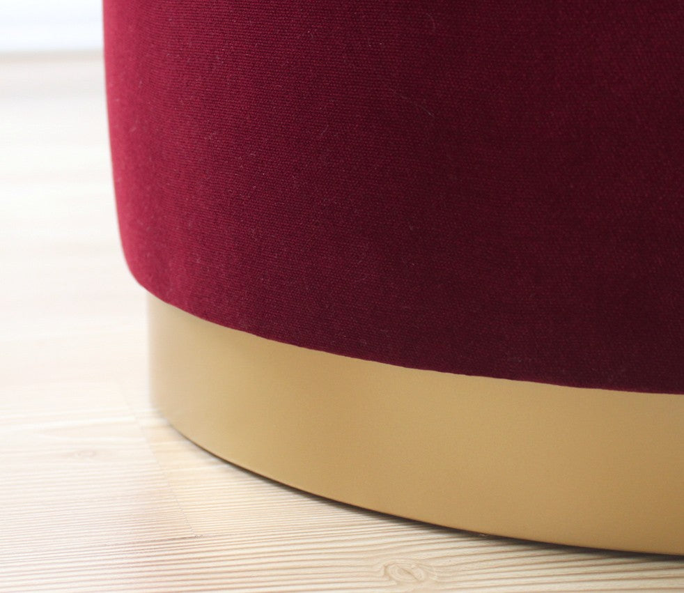Tabure, Dover - Claret Red