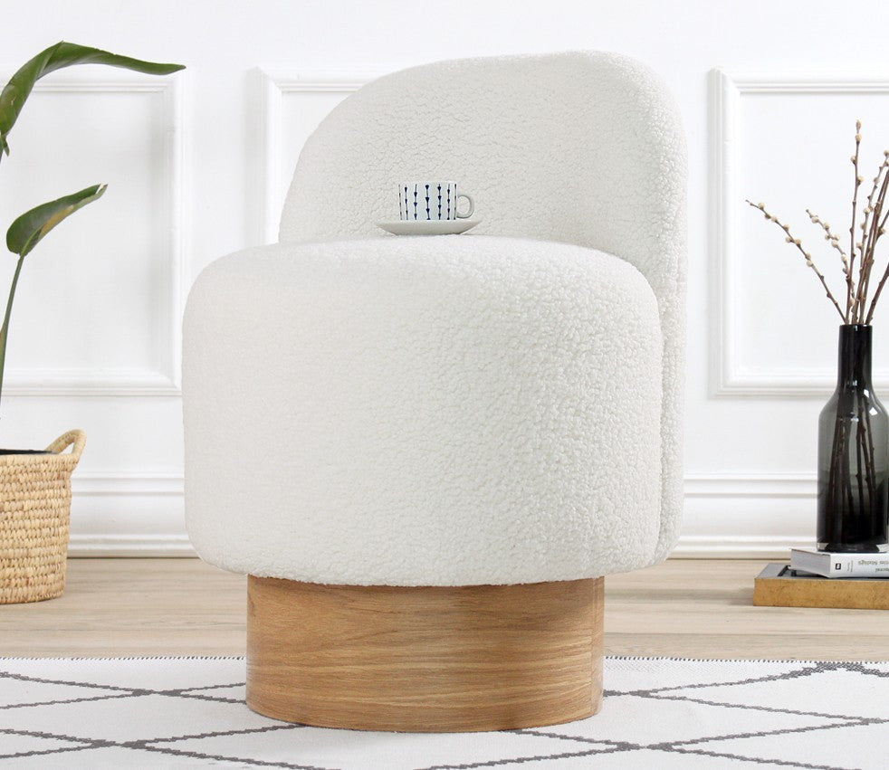 Tabure, Monre Teddy - White