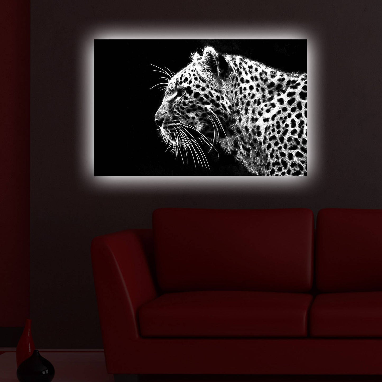 Ukrasna LED osvijetljena platno slika, 4570DACT-44