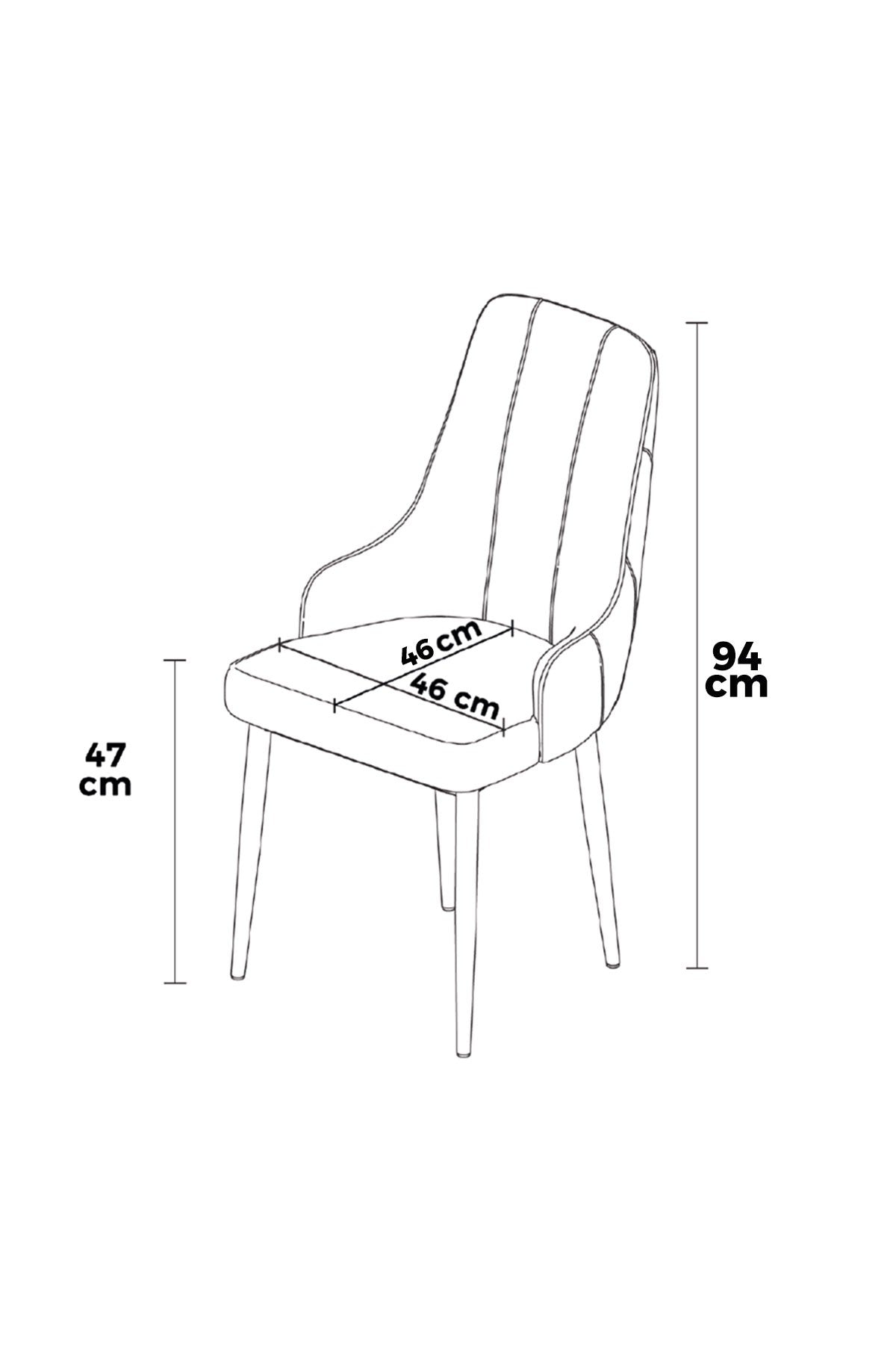 Set stolica (4 komada) ALIVIA