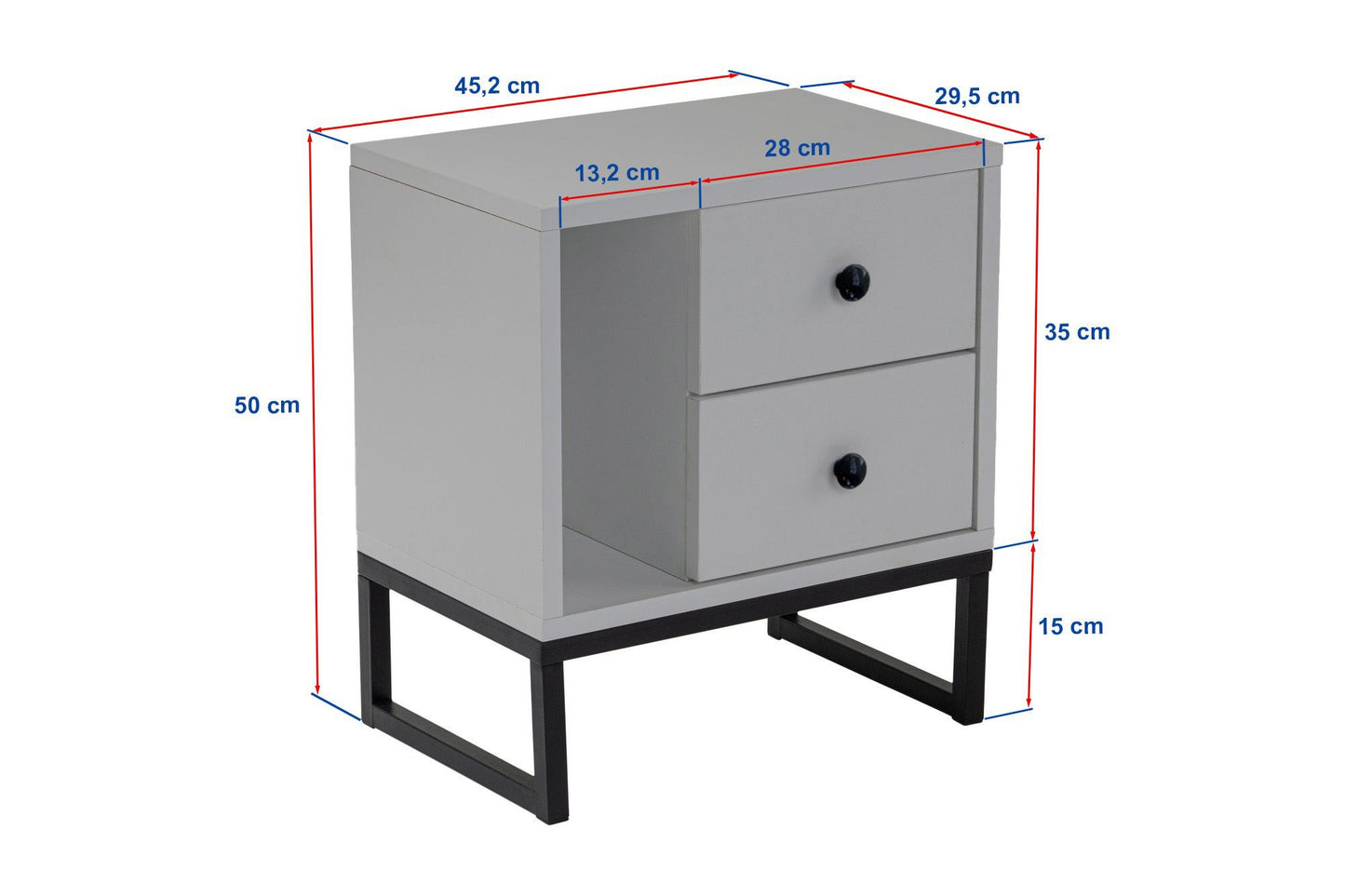 Noćni ormarić MALANI