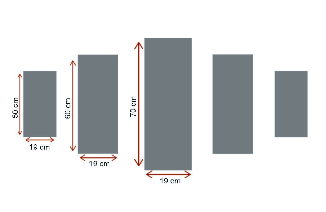 Ukrasna slika platno (5 komada), 5PATK-46