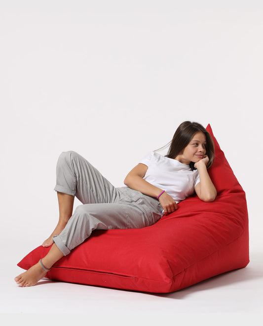 Vreća za sjedenje, Pyramid Big Bed Pouf - Red